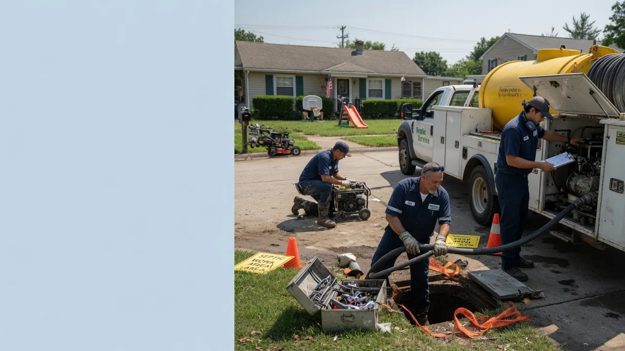 Septic Tank Pumping in Aledo, IL near me